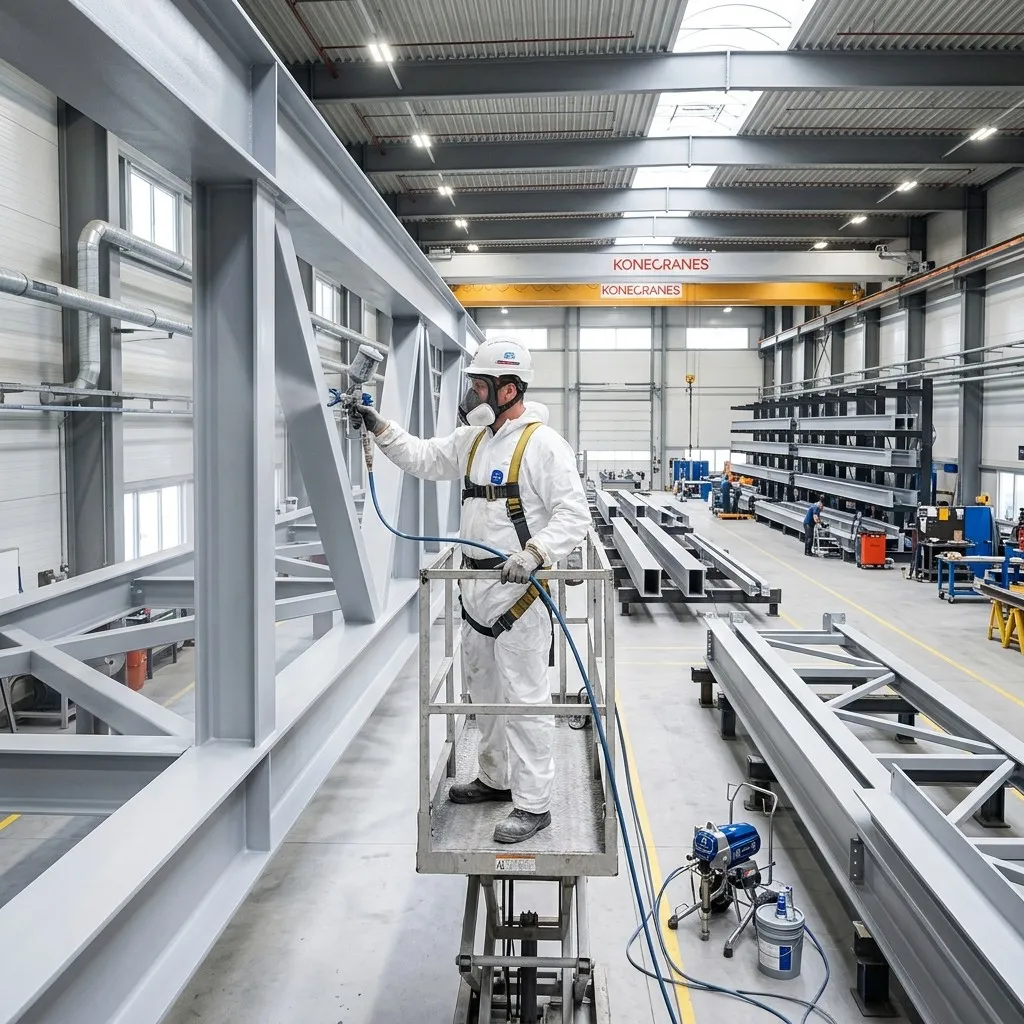 Verniciatura protettiva di superficie industriale