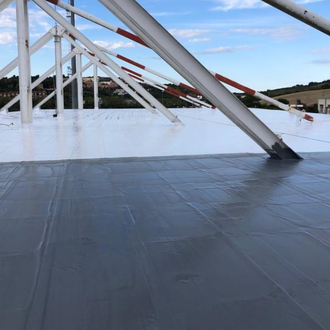 Impermeabilizzazione Stadio del Conero - Durante