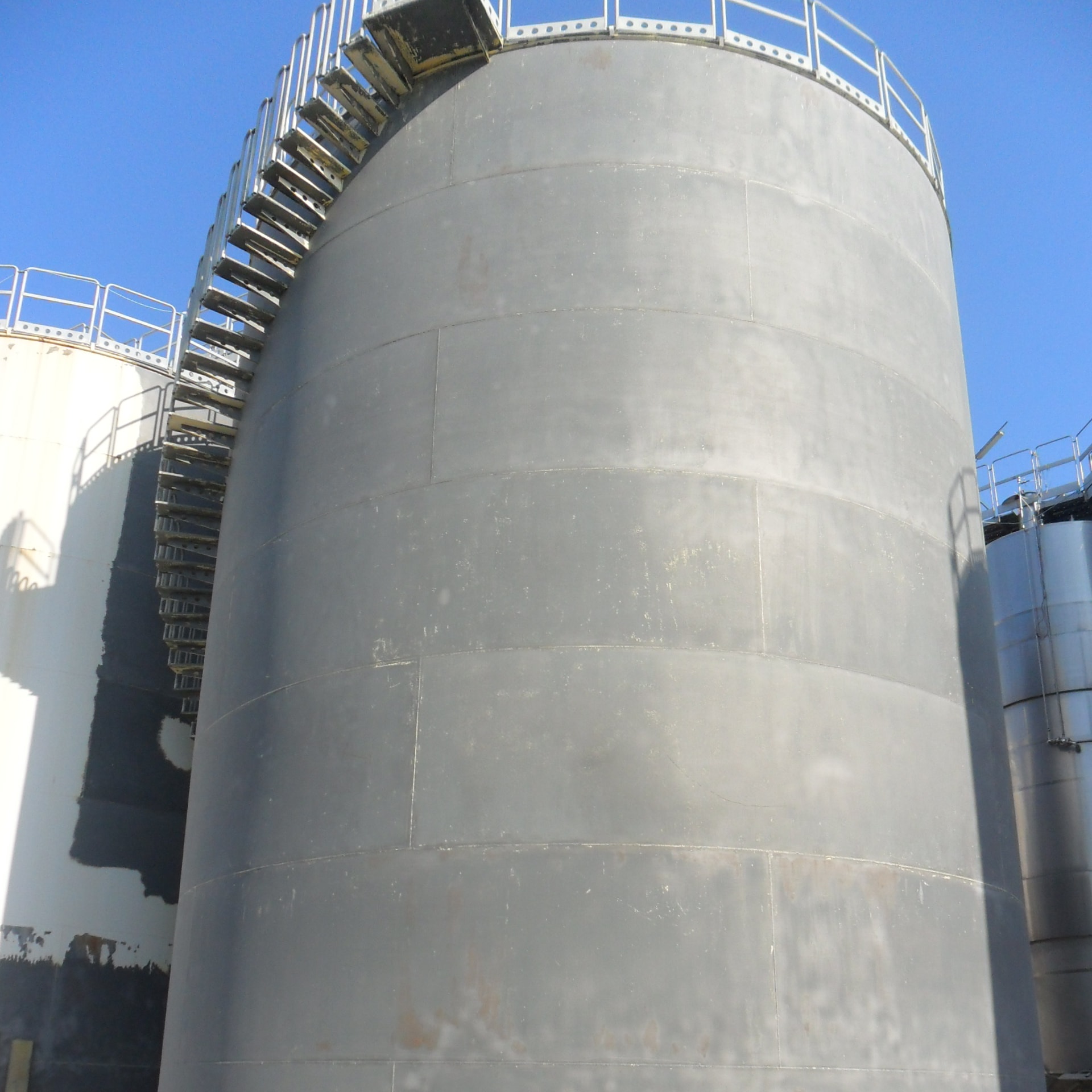 Sandblasting - During